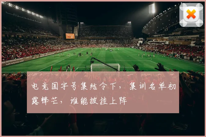 电竞国字号集结令下,集训名单初露锋芒,谁能披挂上阵