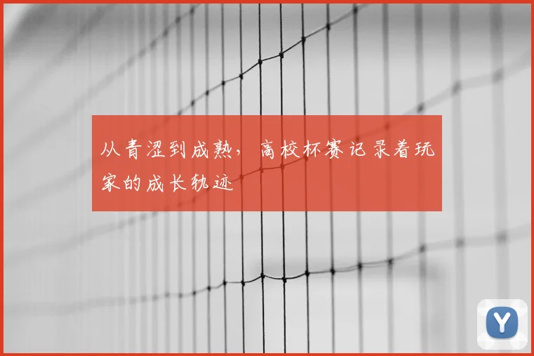 从青涩到成熟，高校杯赛记录着玩家的成长轨迹
